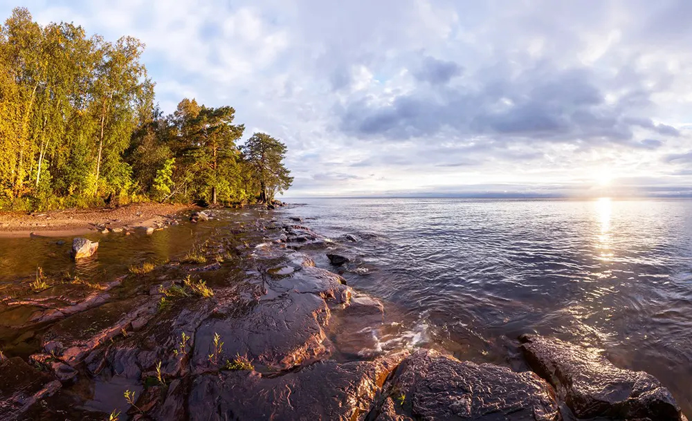 Лучшие места Карелии для туризма Онежское озеро